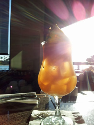 Mai Tai at Sunset